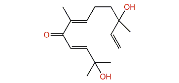 11-Hydroxy-8-oxo-9,10-dehydro-10,11-dihydronerolidol