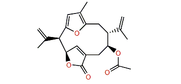 12-Acetoxypseudopterolide