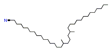 16,20-Dimethyltritriacontyl cyanide