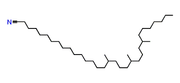 16,20,24-Trimethylhentriacontyl cyanide