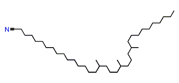 16,20,24-Trimethyltetratriacontyl cyanide