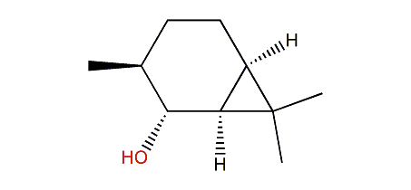 (1S,2R,3S,6R)-3,7,7-Trimethylbicyclo[4.1.0]heptan-2-ol