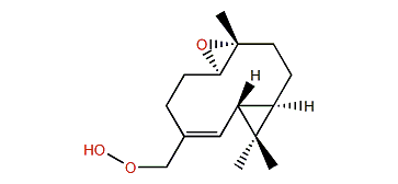 (4E)-1a,10a-Epoxy-15-hydroperoxy-4-lepidozene