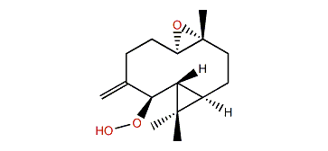 1a,10a-Epoxy-5-hydroperoxy-4(15)-lepidozene