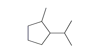 1-Methyl-2-(1-methylethyl)-cyclopentane