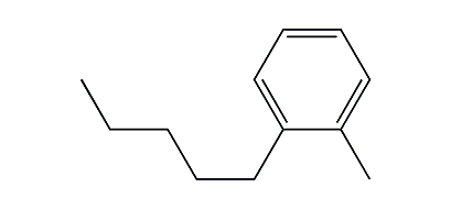 1-Methyl-2-pentylbenzene