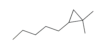 1,1-Dimethyl-2-pentylcyclopropane