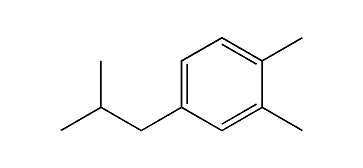 1,2-Dimethyl-4-isobutylbenzene