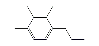 1,2,3-Trimethyl-4-propylbenzene