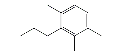 1,2,4-Trimethyl-3-propylbenzene