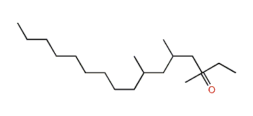 1,2,4,6-Tetramethylpentadecan-2-one