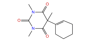 5-(1-Cyclohexen-1-yl)-1,3,5-trimethyl-2,4,6(1H,3H,5H)-pyrimidinetrione