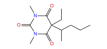 5-Ethyl-1,3-dimethyl-5-(1-methylbutyl)-2,4,6(1H,3H,5H)-pyrimidinetrione