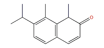 1,8-Dimethyl-7-isopropylnaphthalenone