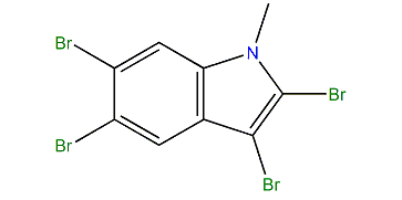 2,3,5,6-Tetrabromo-1-methyl-1H-indole