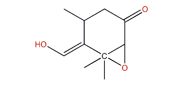 2,3-Epoxy-4-(hydroxymethylene)-3,3,5-trimethylcyclohexanone