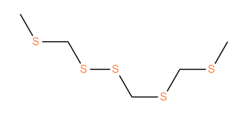 2,4,5,7,9-Pentathiadecane