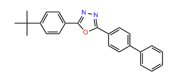 2-(4-tert-Butylphenyl)-5-(4-biphenyl)-1,3,4-oxadiazole