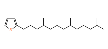 2-(4,8,12-Trimethyltridecyl)-thiophene