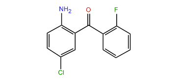 2-Amino-2'-fluoro-5-chlorobenzophenone