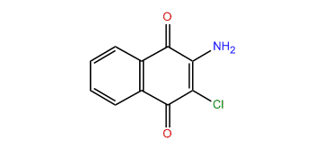 2-Amino-3-chloro-1,4-naphthoquinone