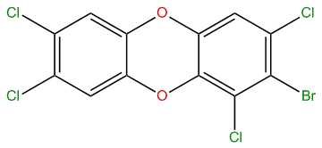 2-Bromo-1,3,7,8-tetrachlorodibenzo-p-dioxin