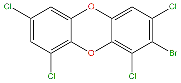 2-Bromo-1,3,7,9-tetrachlorodibenzo-p-dioxin