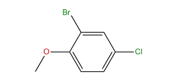 2-Bromo-4-chloro-1-methoxybenzene