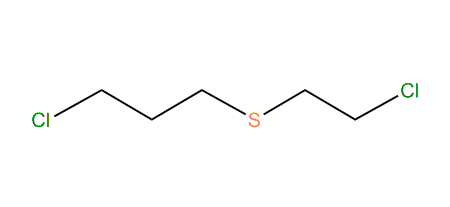 2-Chloroethyl-3-chloropropylsulfide