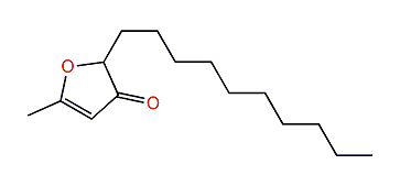 2-Decyl-5-methylfuran-3(2H)-one