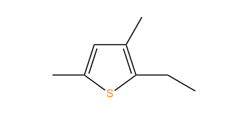 2-Ethyl-3,5-dimethylthiophene