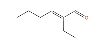 (E)-2-Ethyl-2-hexenal