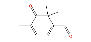 2-Formyl-1,1,5-trimethylcyclohexa-2,4-dien-6-one