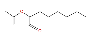 2-Hexyl-5-methyl-3(2H)-furanone