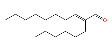 (E)-2-Hexyl-2-decenal