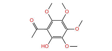 2-Hydroxy-tetramethoxy-acetophenone