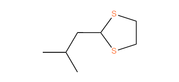 2-Isobutyl-1,3-dithiolane