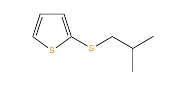 2-(Isobutylthio)-thiophene