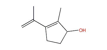 2-Isopropenyl-3-methyl-4-hydroxy-2-cyclopentene