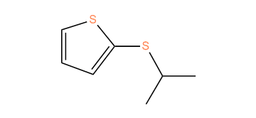 2-(Isopropylthio)-thiophene