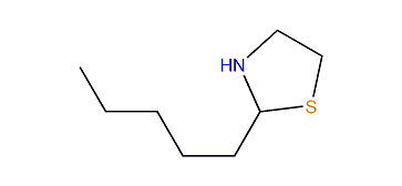 2-Pentylthiazolidine