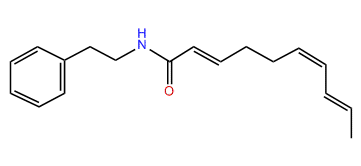 (E,Z,E)-N-(2-Phenylethyl)-2,6,8-decatrienamide