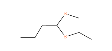 2-Propyl-4-methyl-1,3-dithiolane