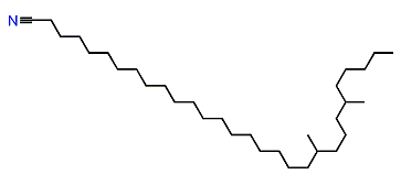 20,24-Dimethylnonacosyl cyanide