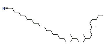 20,24,28-Trimethyltritriacontyl cyanide