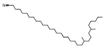 22,26-Dimethylhentriacontyl cyanide