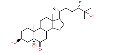 (24S)-24-Methylcholestane-3b,5a,25-triol-6-one
