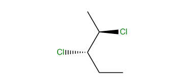 (2R,3S)-2,3-Dichloropentane