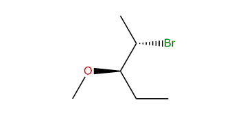 (2S,3R)-2-Bromo-3-methoxypentane