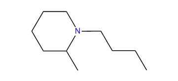 2-Methyl-1-butylpiperidine